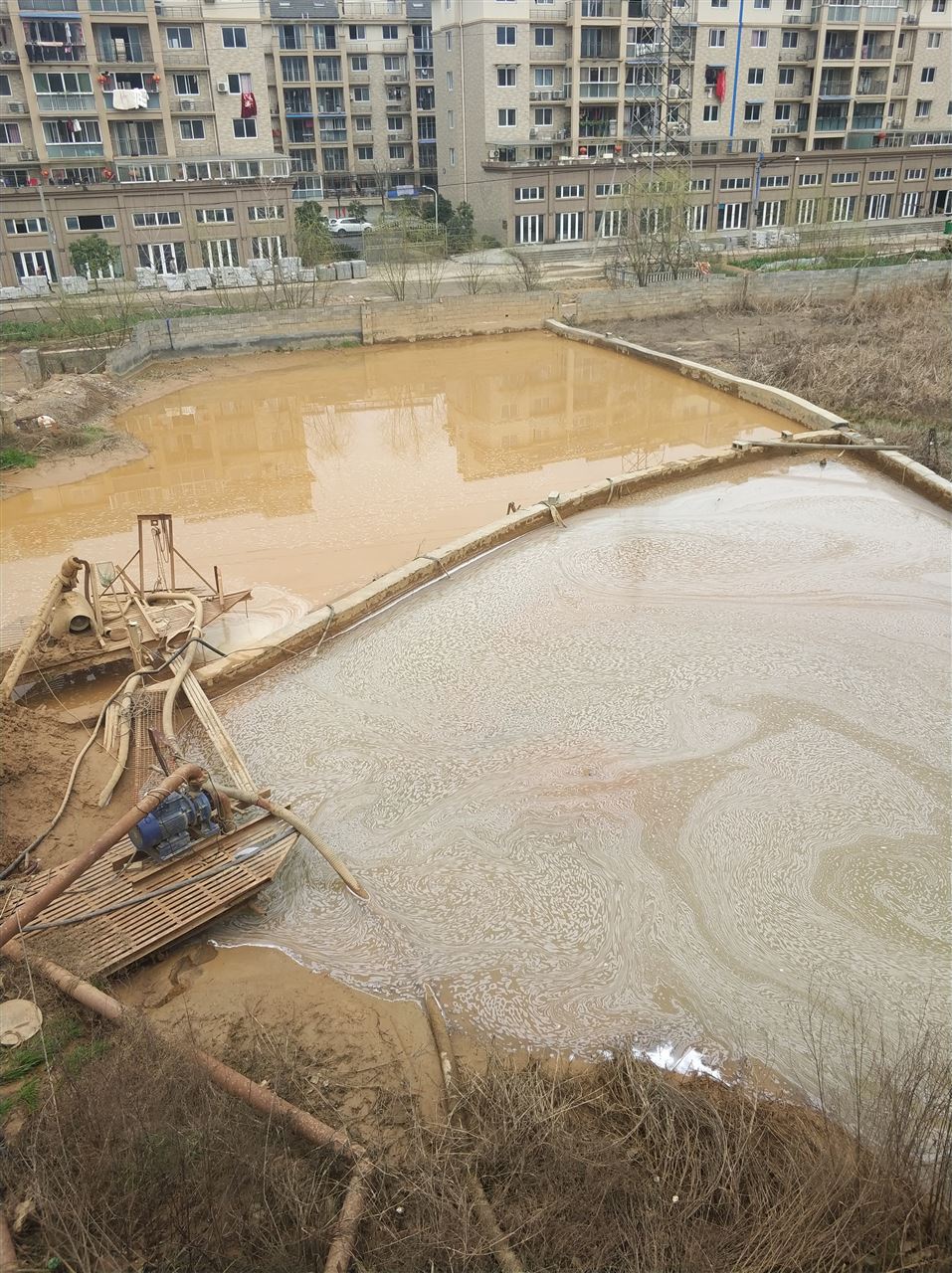 新民沉淀池淤泥清理-厂区废水池淤泥清淤